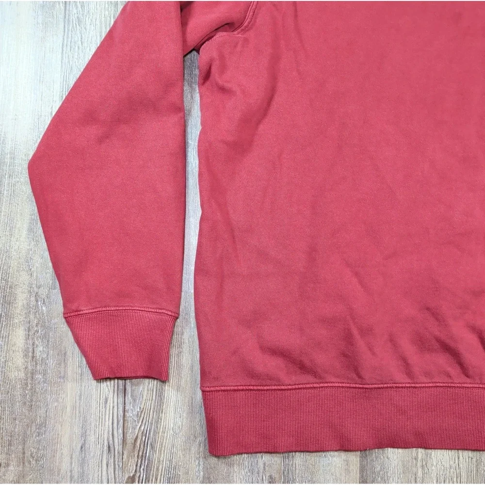 THE NORTH FACE GARMENT DYE HOODIE NWT MENS SIZE X-LARGE CORDOVAN RED